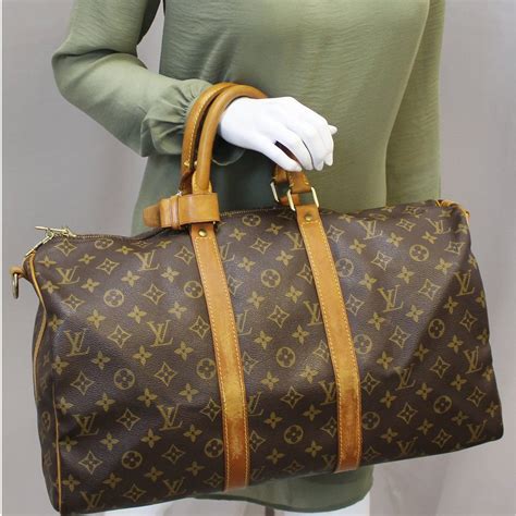 louis vuitton keepall bandouliere 45 price|keepall bandouliere 45 vs 55.